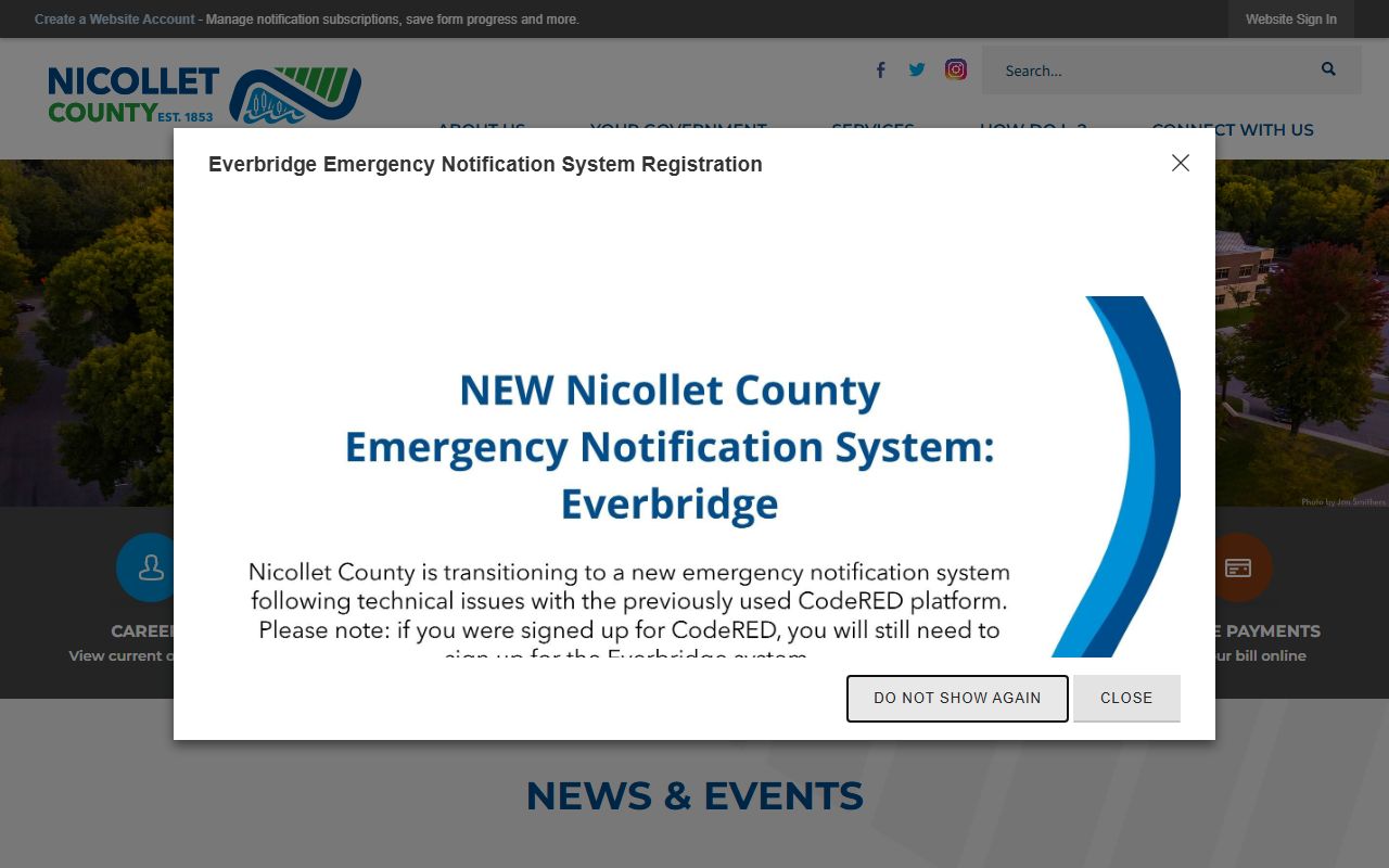 Nicollet County court records official county website